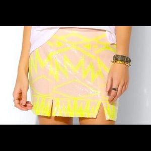 NWOT DV Dolce Vita Sequin Skirt Set